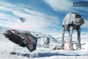 star, Wars, Battlefront, Sci fi, 1swbattlefront, Action, Fighting, Futuristic, Shooter, Poster, Battle, Spaceship