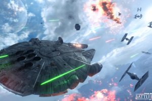 star, Wars, Battlefront, Sci fi, 1swbattlefront, Action, Fighting, Futuristic, Shooter, Poster, Spaceship, Battle