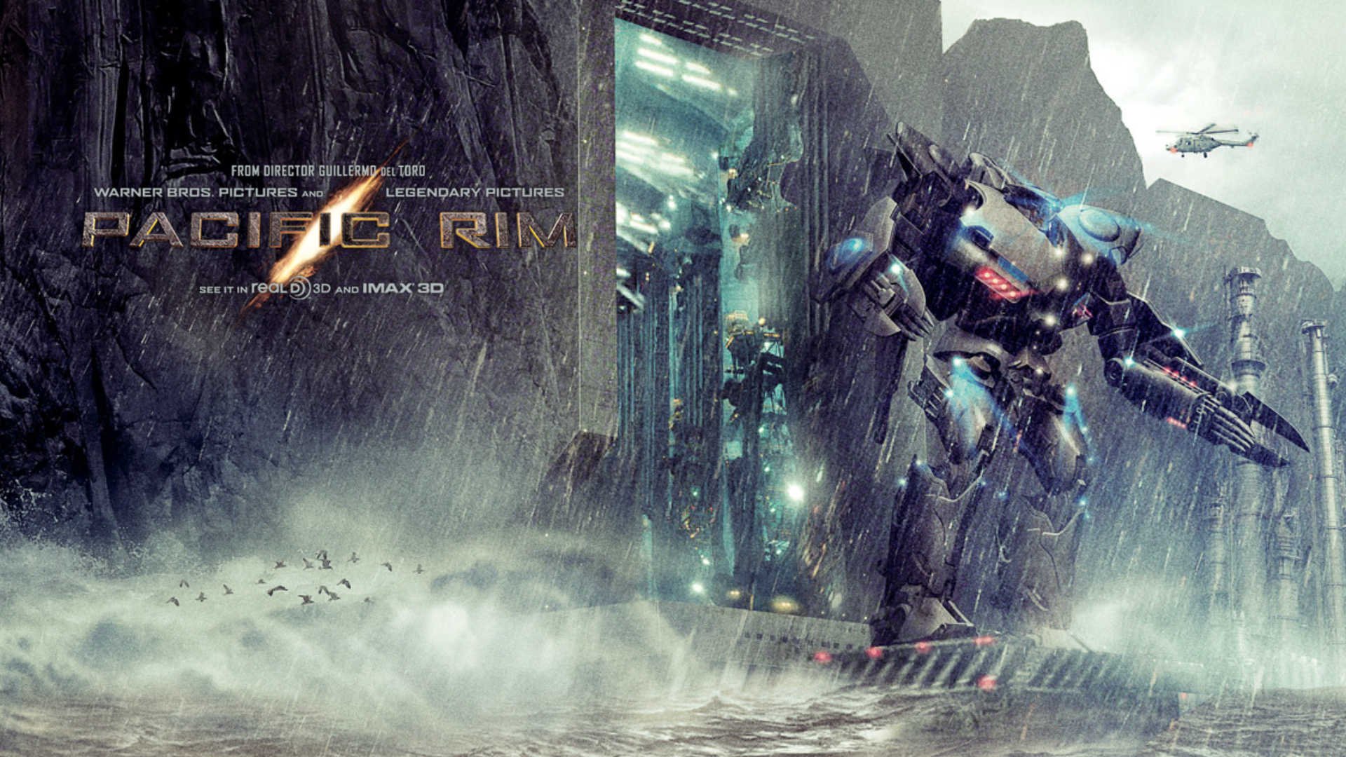 pacific, Rim, Mecha, Robot, Warrior, Sci fi, Futuristic Wallpaper