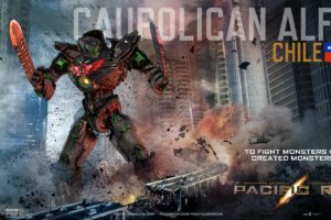 pacific, Rim, Mecha, Robot, Warrior, Sci fi, Futuristic, Poster