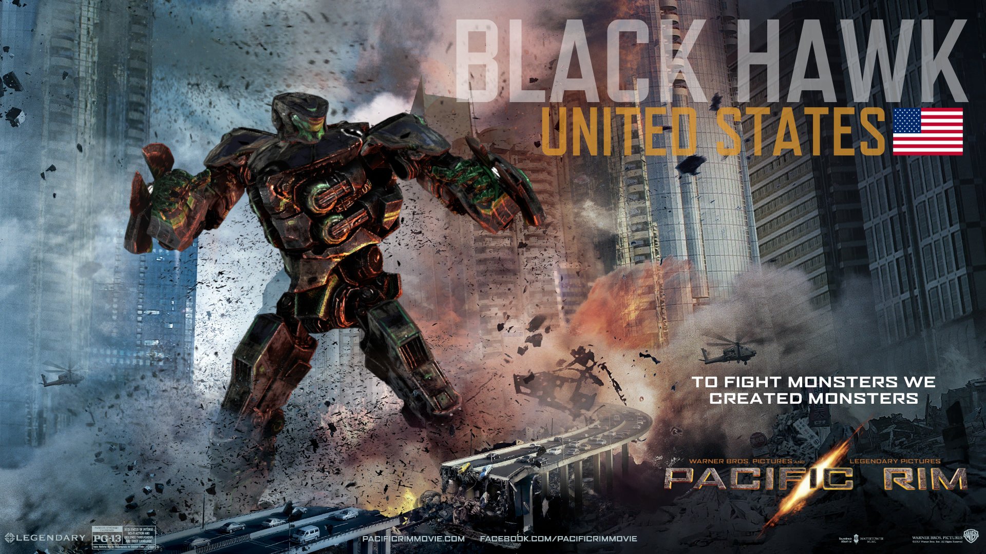 pacific, Rim, Mecha, Robot, Warrior, Sci fi, Futuristic, Poster Wallpaper