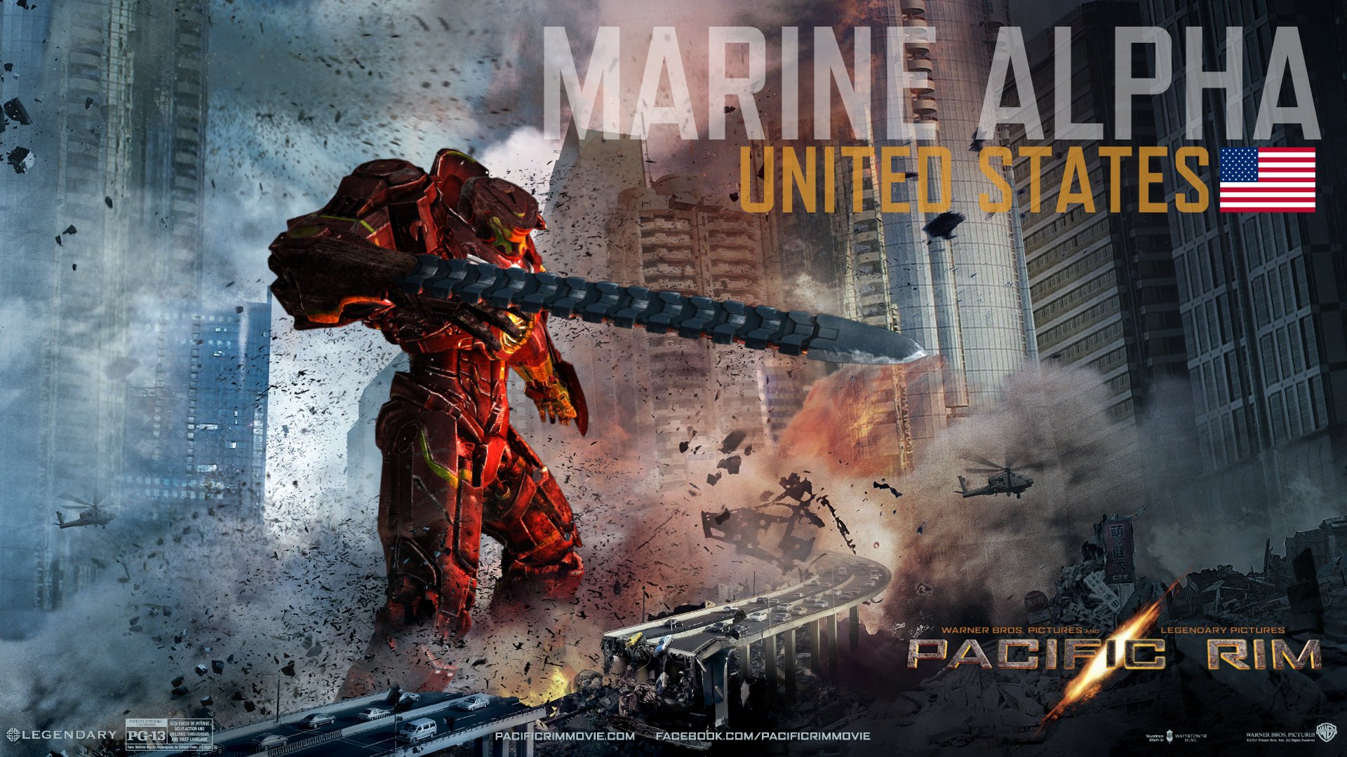 pacific, Rim, Mecha, Robot, Warrior, Sci fi, Futuristic, Poster Wallpaper
