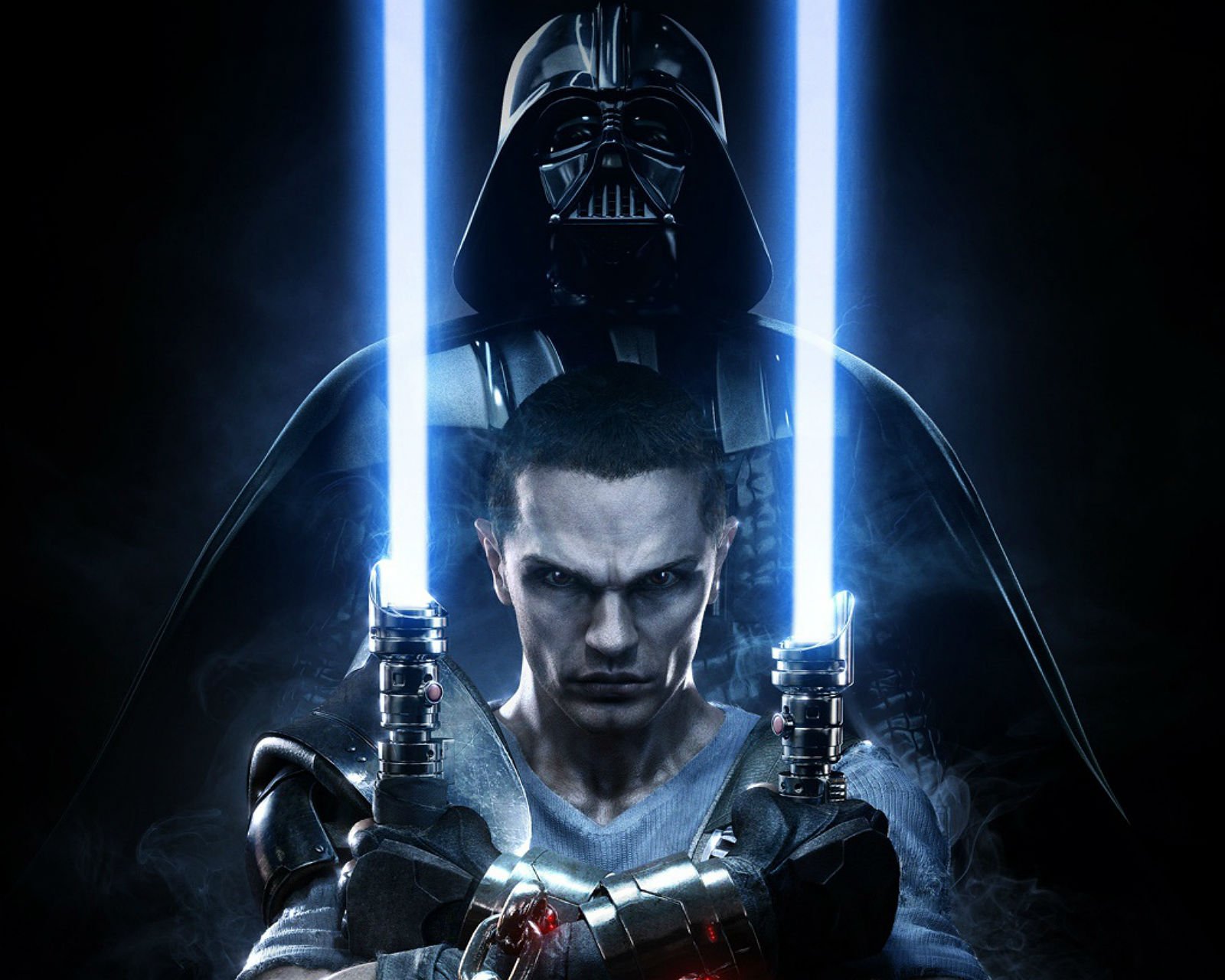 star, Wars, Force, Unleashed, Sci fi, Futuristic, Action, Fighting, Warrior, 1swfu, Darth, Vader, Poster Wallpaper