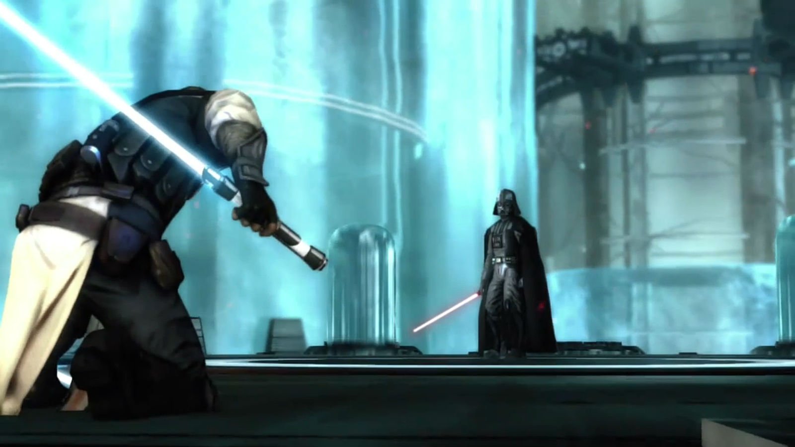 star, Wars, Force, Unleashed, Sci fi, Futuristic, Action, Fighting, Warrior, 1swfu, Darth, Vader Wallpaper