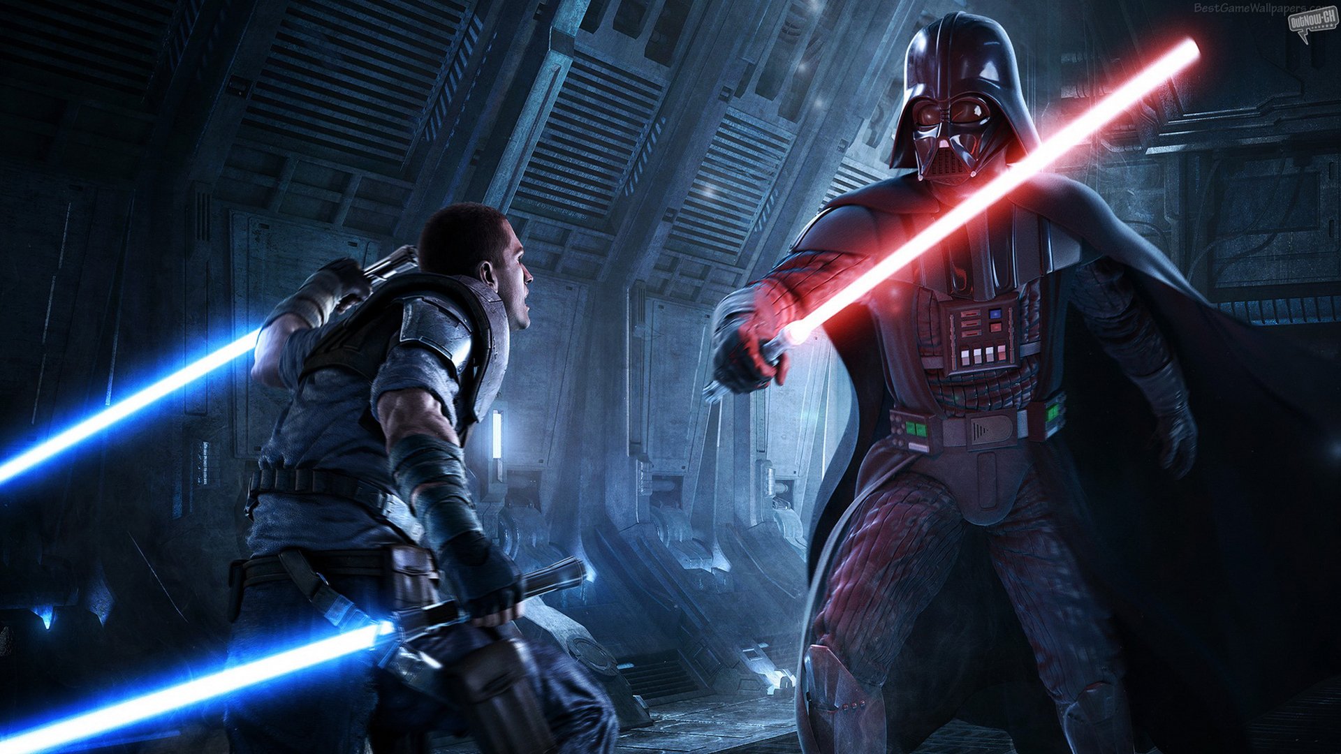 star, Wars, Force, Unleashed, Sci fi, Futuristic, Action, Fighting, Warrior, 1swfu, Darth, Vader Wallpaper