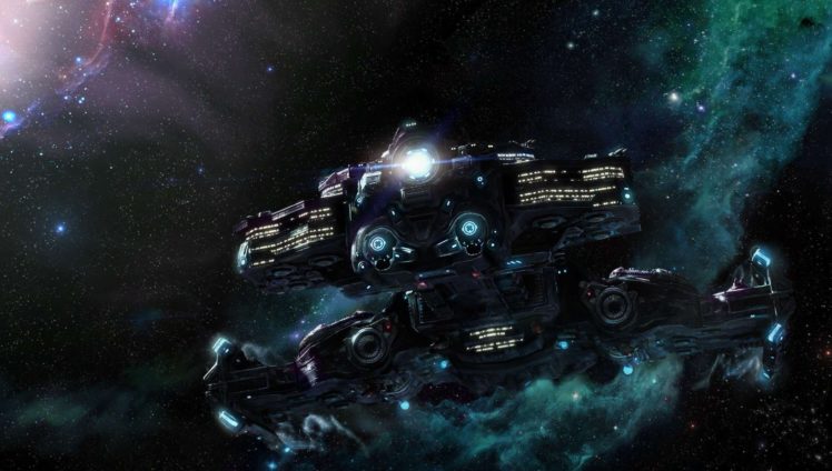 starcraft, Military, Sci fi, Futuristic, Rts, Strategy, Warrior, Spaceship HD Wallpaper Desktop Background