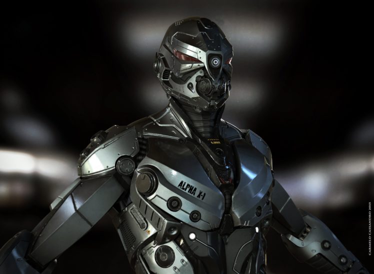 cyborg, Robot, Sci fi, Futuristic, Technics HD Wallpaper Desktop Background