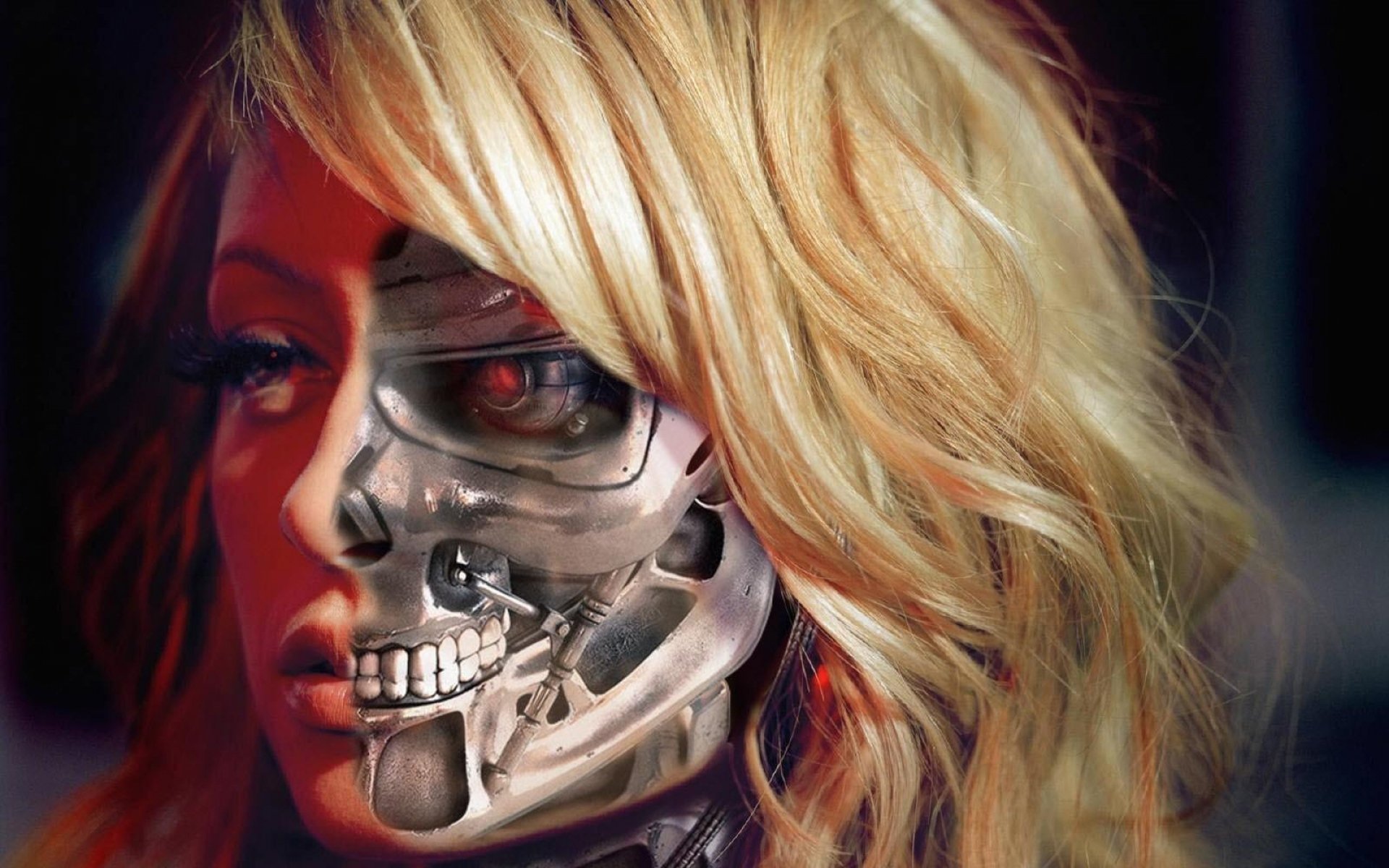 cyborg, Robot, Sci fi, Futuristic, Technics Wallpaper