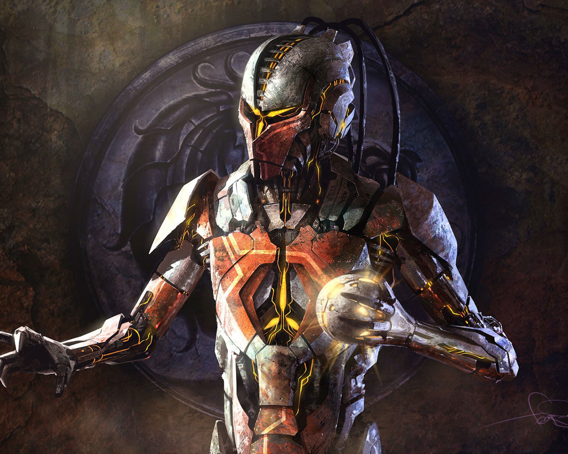 cyborg, Robot, Sci fi, Futuristic, Technics Wallpaper