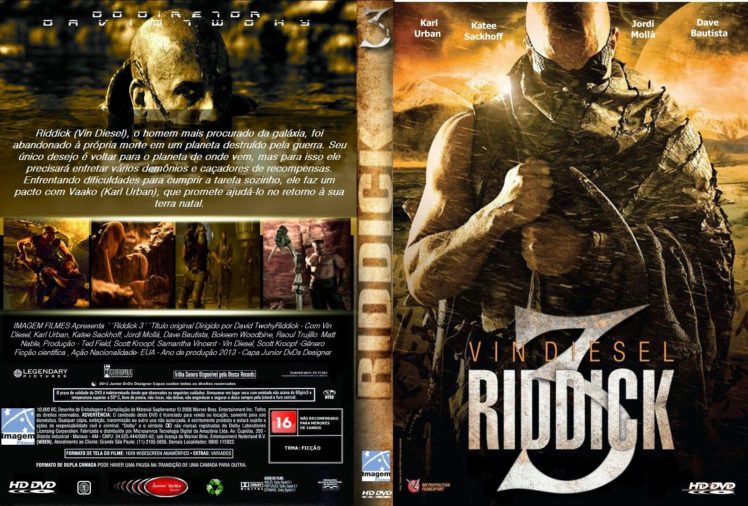 riddick, Action, Thriller, Sci fi, Chronriddick, Futuristic, Fantasy, Warrior, Fighting, Poster HD Wallpaper Desktop Background