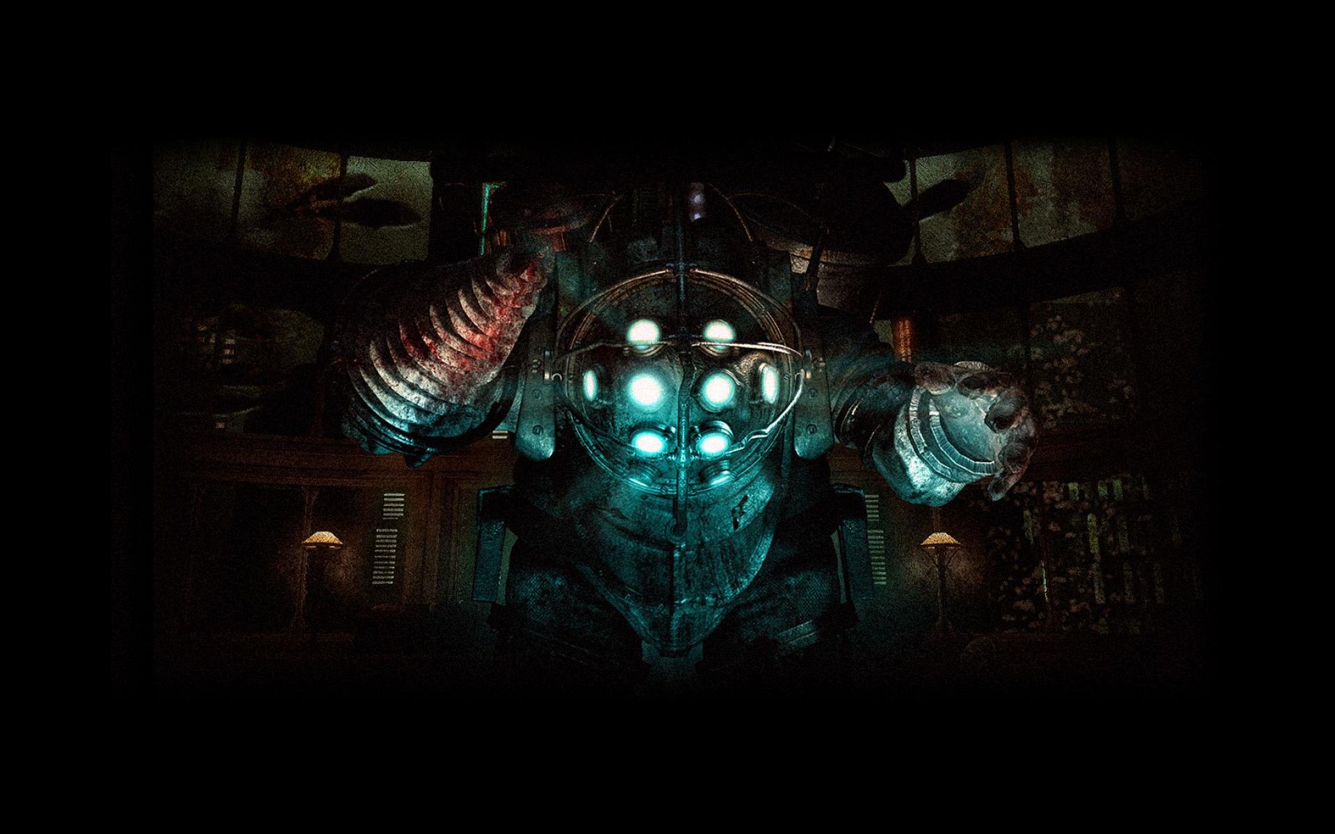 bioshock, Fantasy, Sci fi, Shooter, Action, Cyborg, Fighting, Robot, Warrior, Futuristic Wallpaper