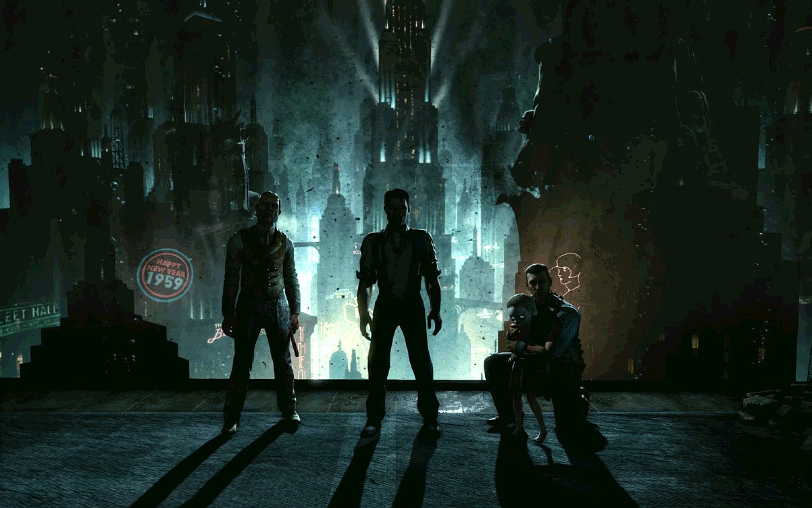 bioshock, Fantasy, Sci fi, Shooter, Action, Cyborg, Fighting, Robot, Warrior, Futuristic Wallpaper