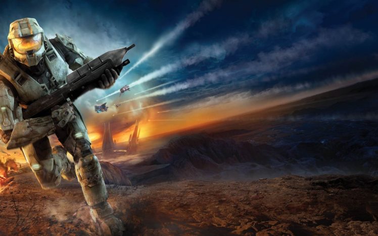 halo, Shooter, Fps, Action, Sci fi, Warrior, Futuristic, Tactical, Stealth, Armor HD Wallpaper Desktop Background