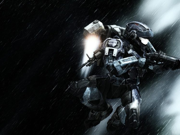 halo, Shooter, Fps, Action, Fighting, Warrior, Sci fi, Futuristic, Armor, Cyborg, Robot HD Wallpaper Desktop Background