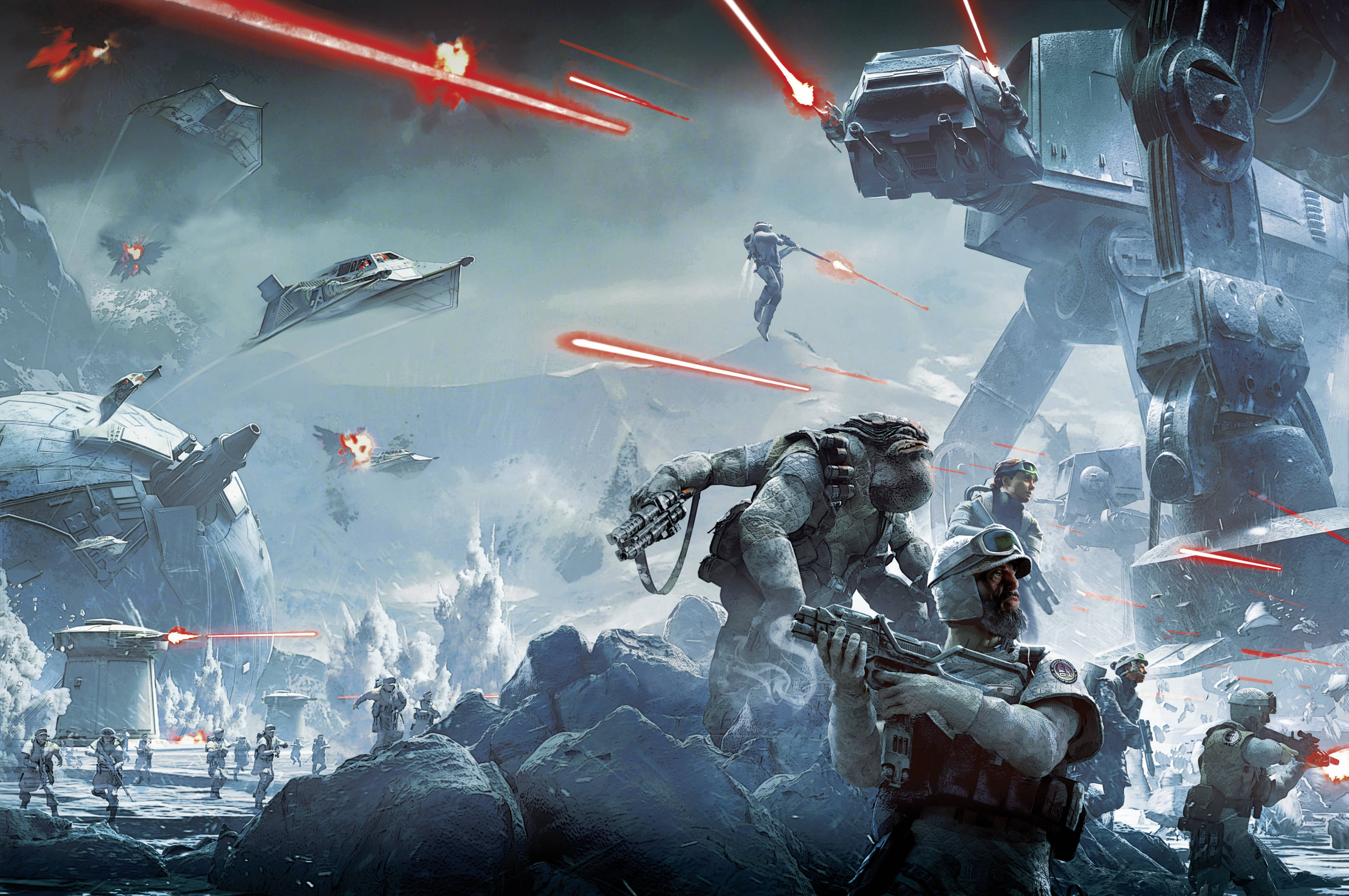 star, Wars, Battlefront, Sci fi, 1swbattlefront, Action, Fighting, Futuristic, Shooter Wallpaper
