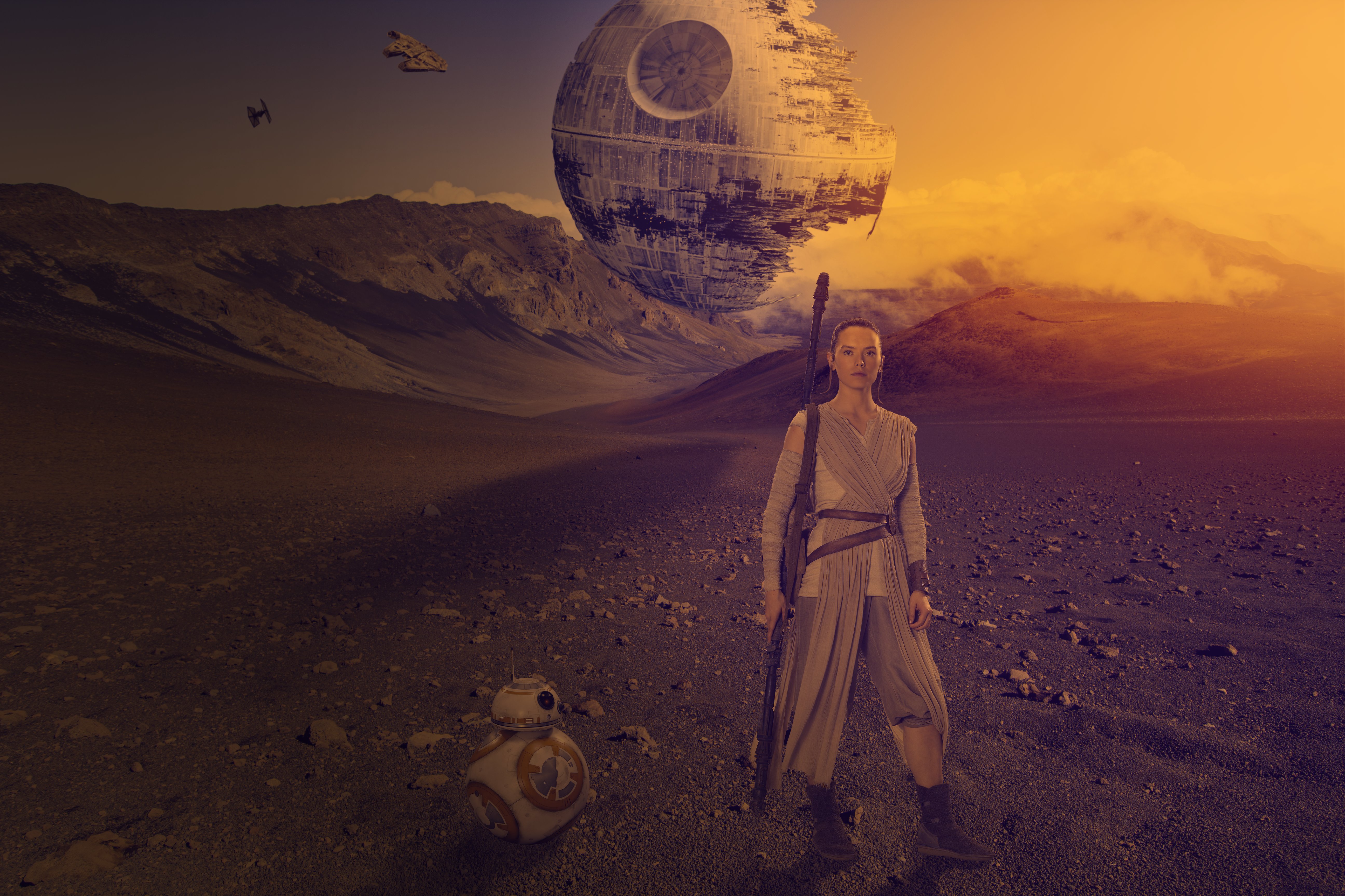 star, Wars, Sci fi, Action, Fighting, Futuristic, Series, Adventure, Disney Wallpaper