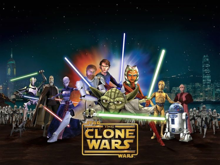 star, Wars, Sci fi, Action, Fighting, Futuristic, Series, Adventure, Disney, Clone, Poster HD Wallpaper Desktop Background