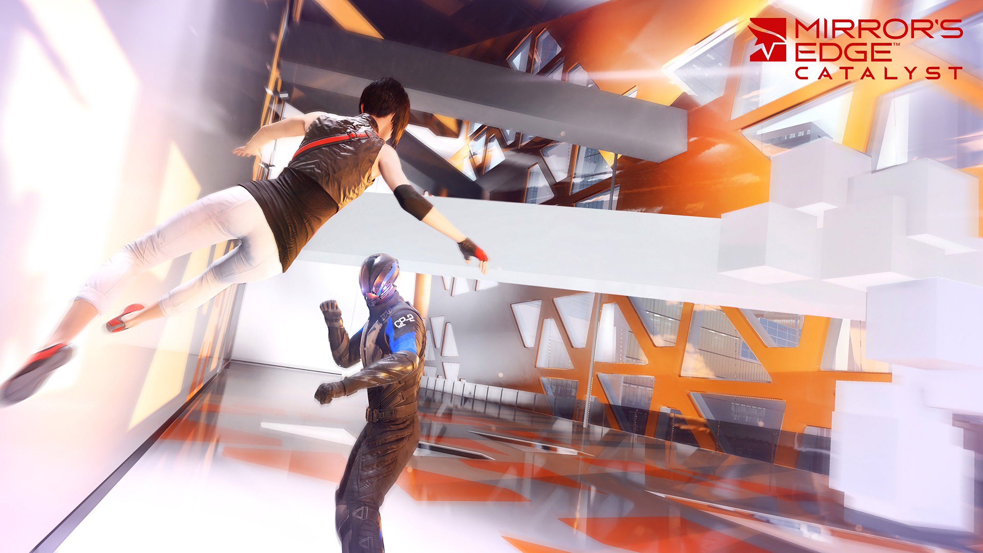 mirrors, Edge, Action, Fighting, Warrior, Platform, Sci fi, Futuristic Wallpaper