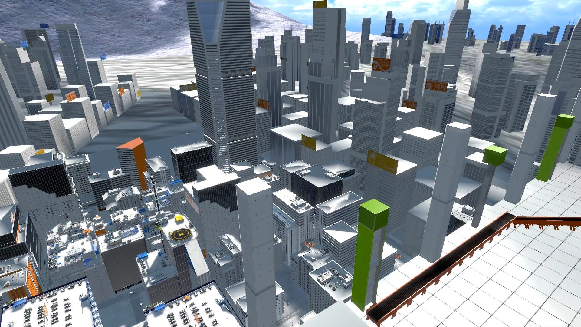 mirrors, Edge, Action, Fighting, Warrior, Platform, Sci fi, Futuristic Wallpaper