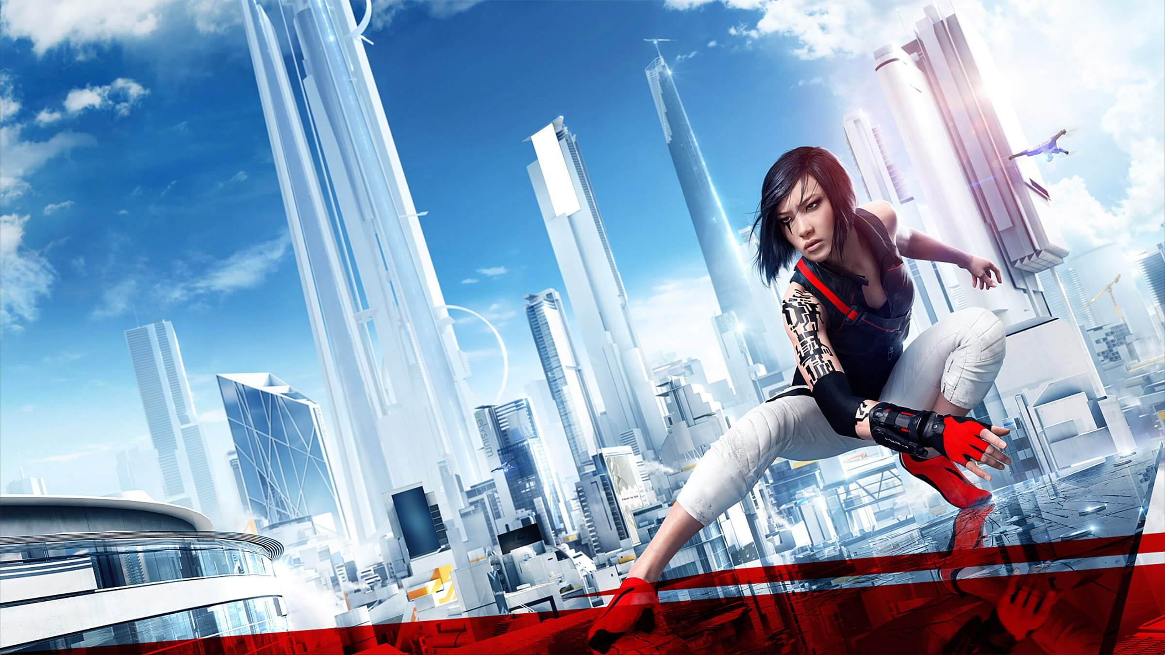 mirrors, Edge, Action, Fighting, Warrior, Platform, Sci fi, Futuristic Wallpaper