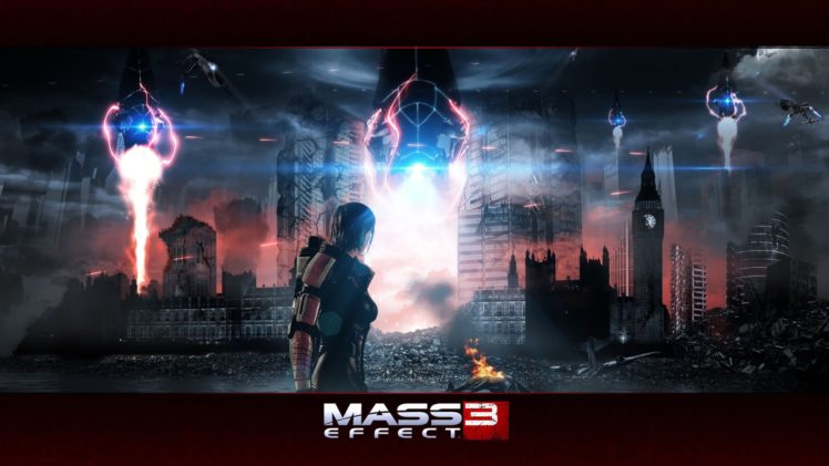 mass, Effect, Sci fi, Futuristic, Shooter, Action, Fighting, Warrior, Poster HD Wallpaper Desktop Background