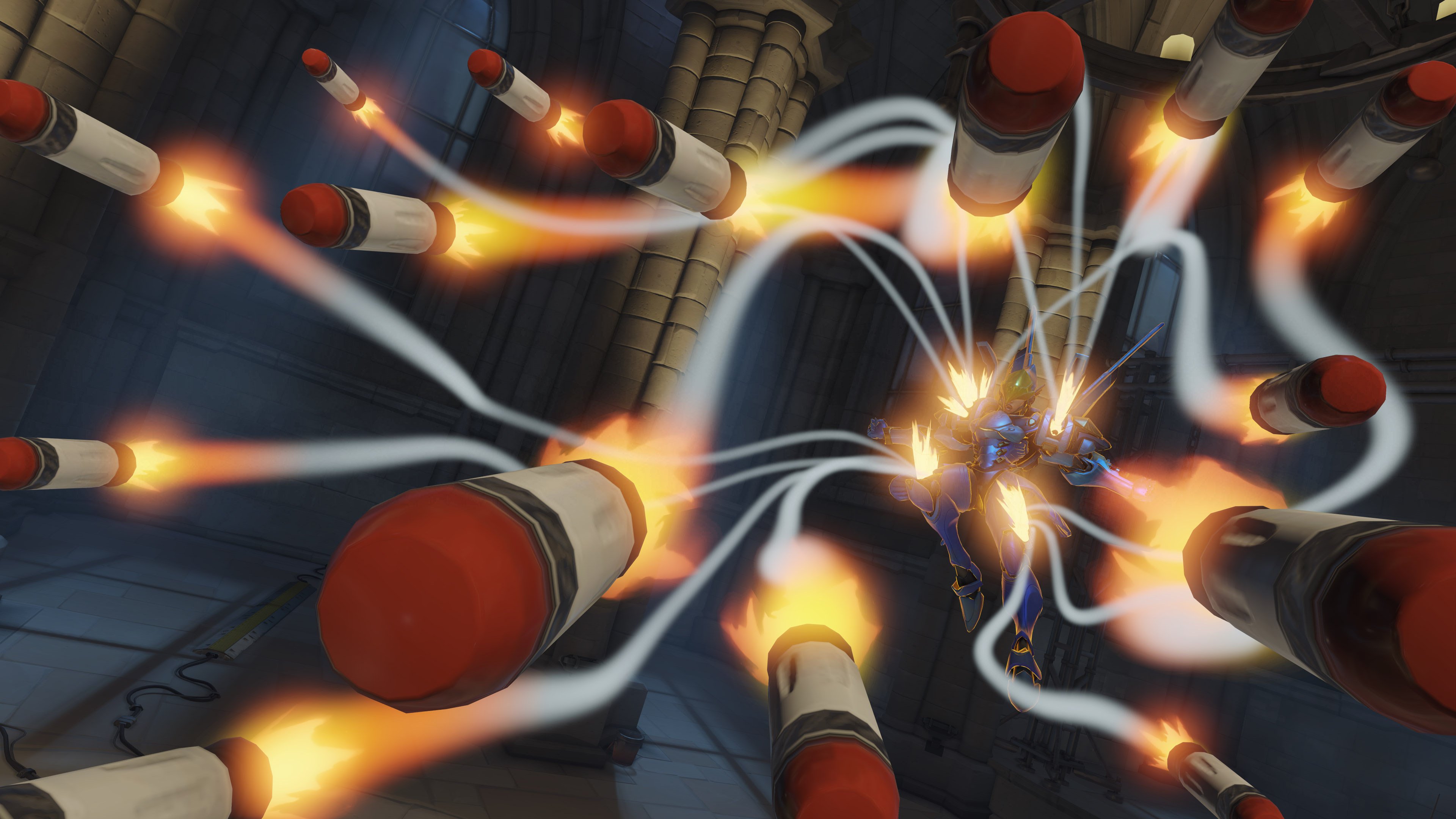 overwatch, Shooter, Action, Fighting, Mecha, Sci fi, Futuristic, Warrior Wallpaper