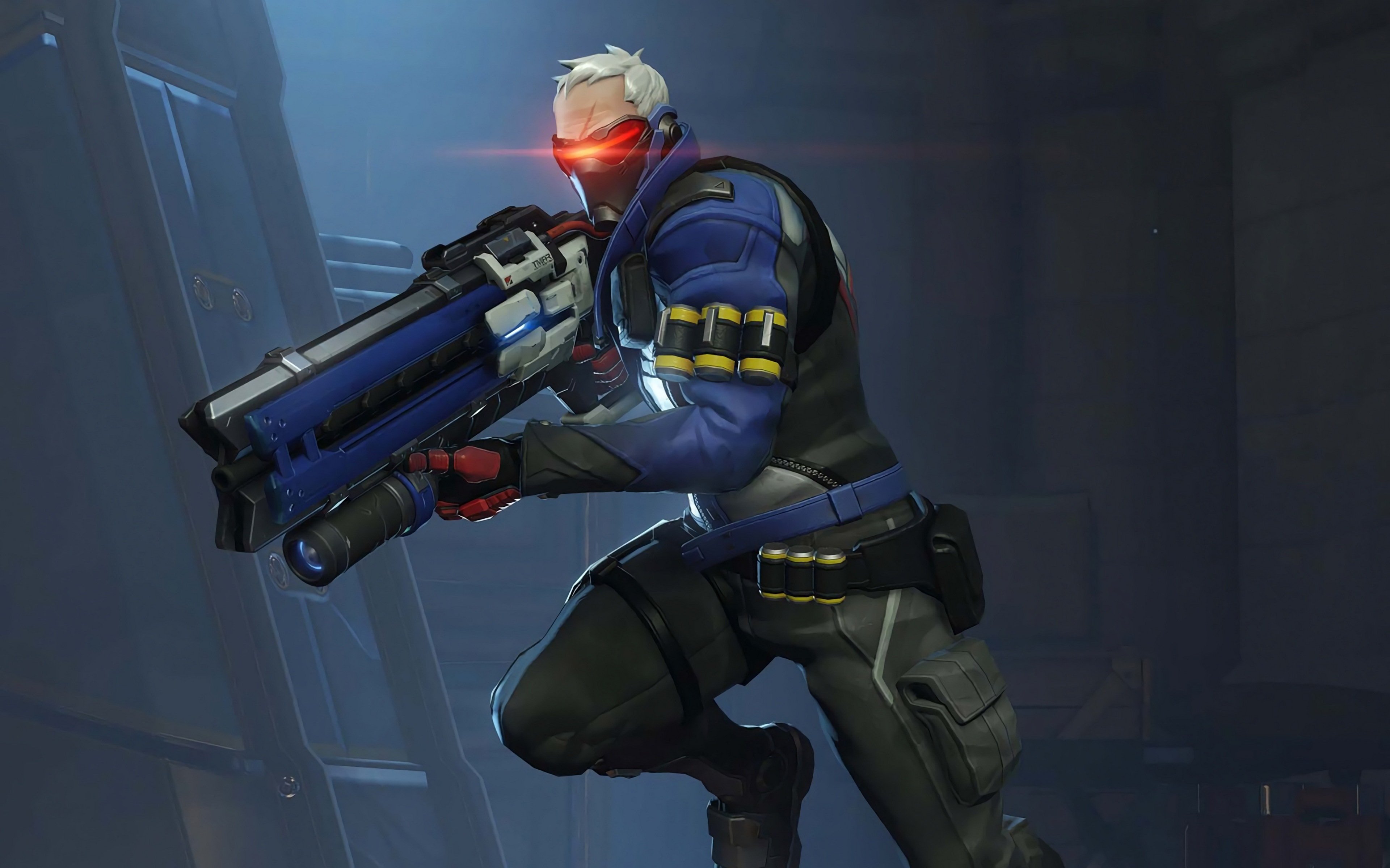 overwatch, Shooter, Action, Fighting, Mecha, Sci fi, Futuristic, Warrior Wallpaper