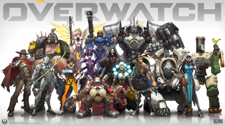 overwatch, Shooter, Action, Fighting, Mecha, Sci fi, Futuristic, Warrior, Poster HD Wallpaper Desktop Background
