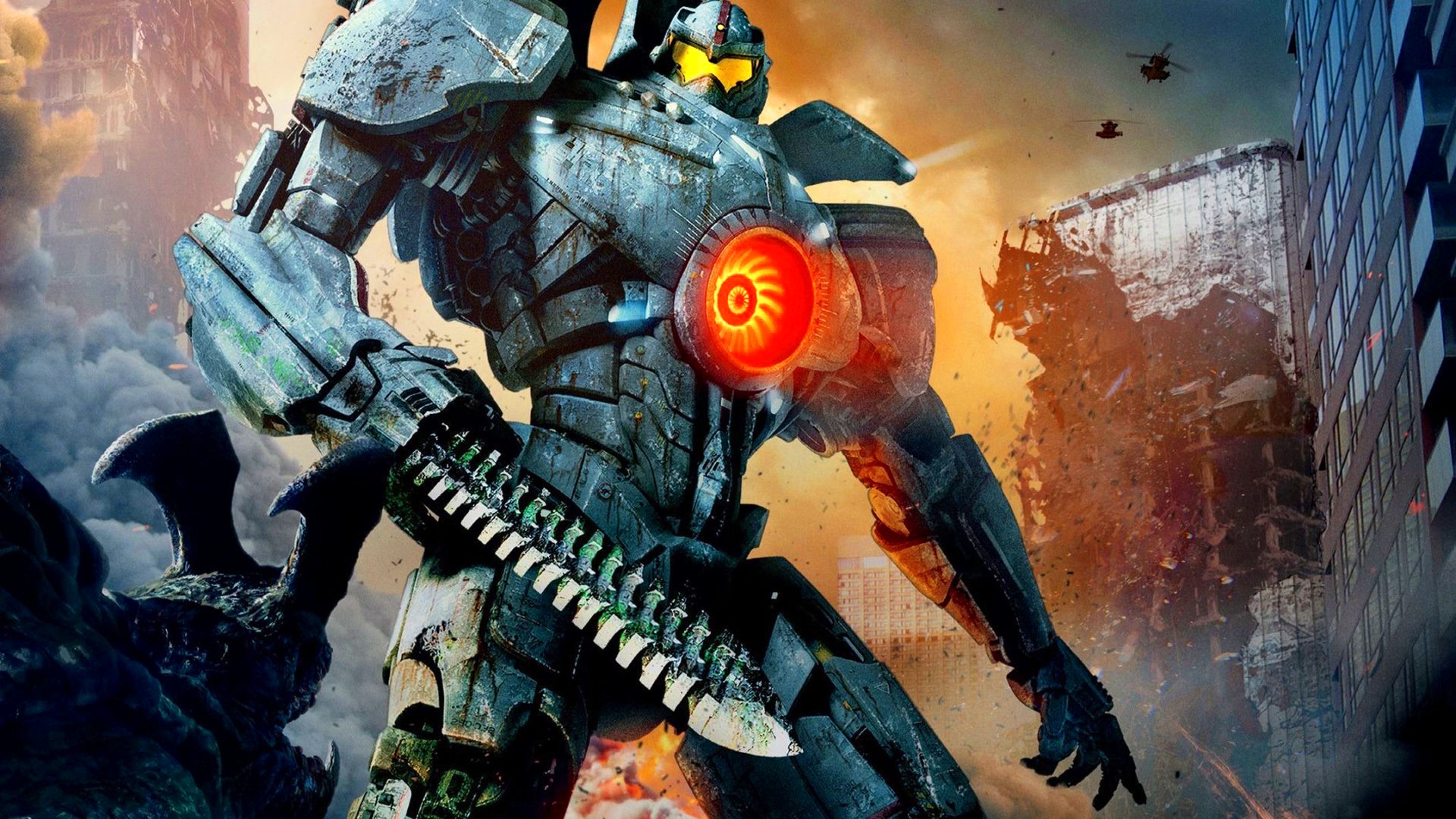 pacific, Rim, Mecha, Robot, Warrior, Sci fi, Futuristic Wallpaper