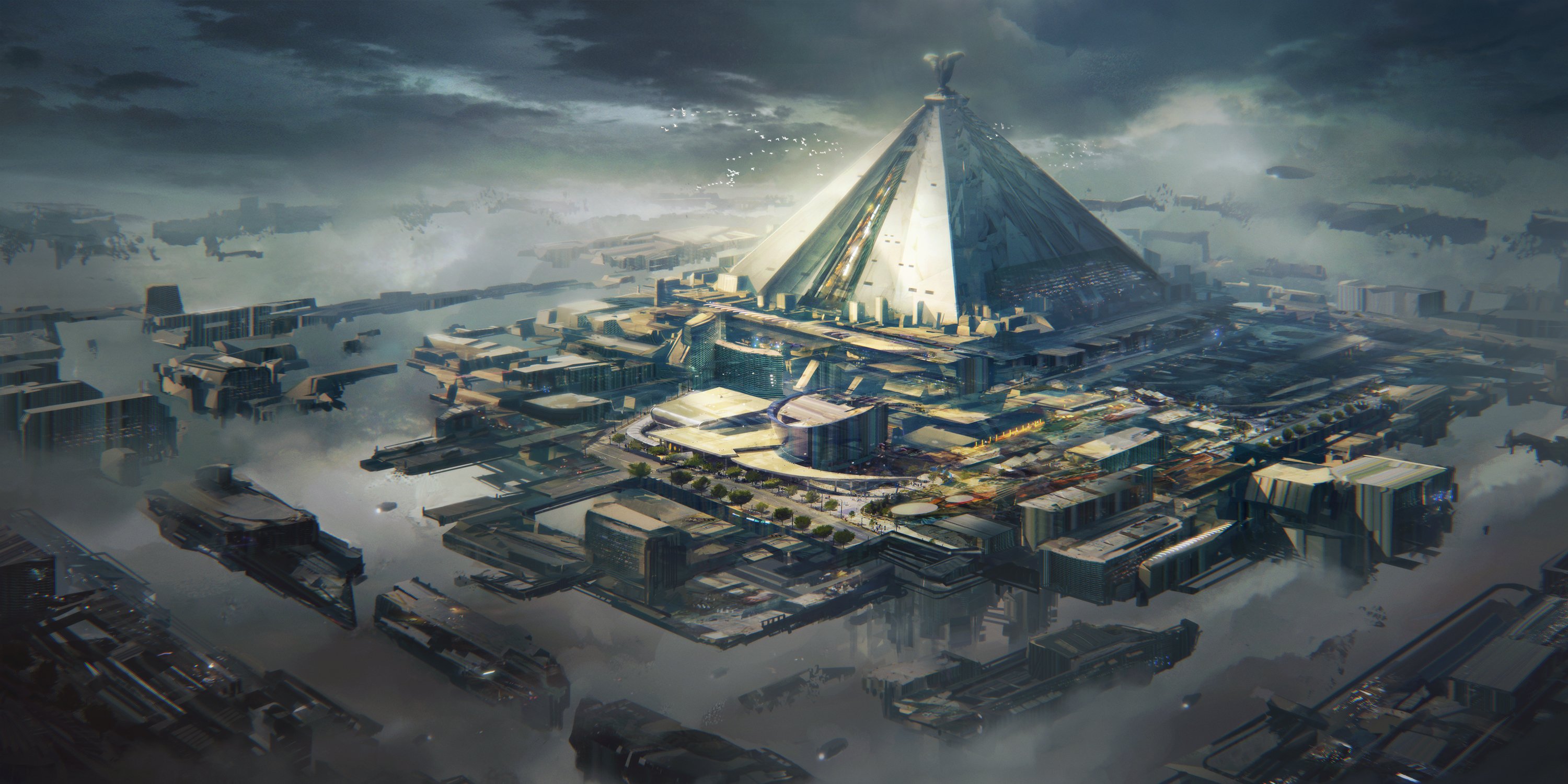 sci fi, Futuristic, Art, Artwork, Artistic, Original, Science, Fiction Wallpaper