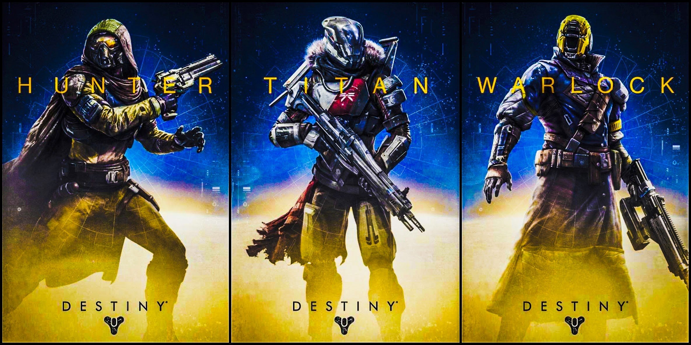 destiny, Sci fi, Shooter, Fps, Action, Fighting, Futuristic, Warrior, Fantasy, Mmo, Online, Rpg, Poster Wallpaper