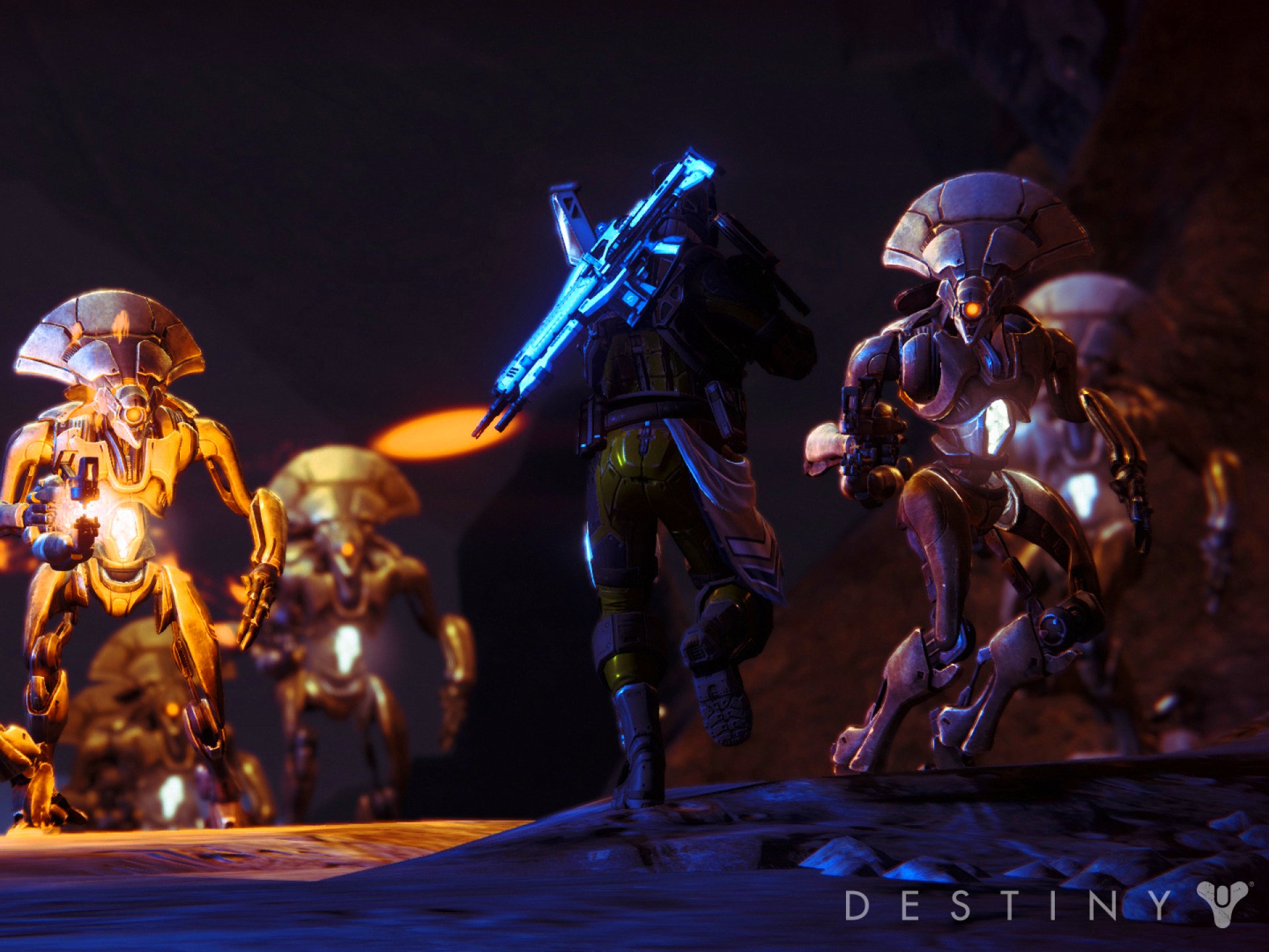 destiny, Sci fi, Shooter, Fps, Action, Fighting, Futuristic, Warrior, Fantasy, Mmo, Online, Rpg, Poster Wallpaper