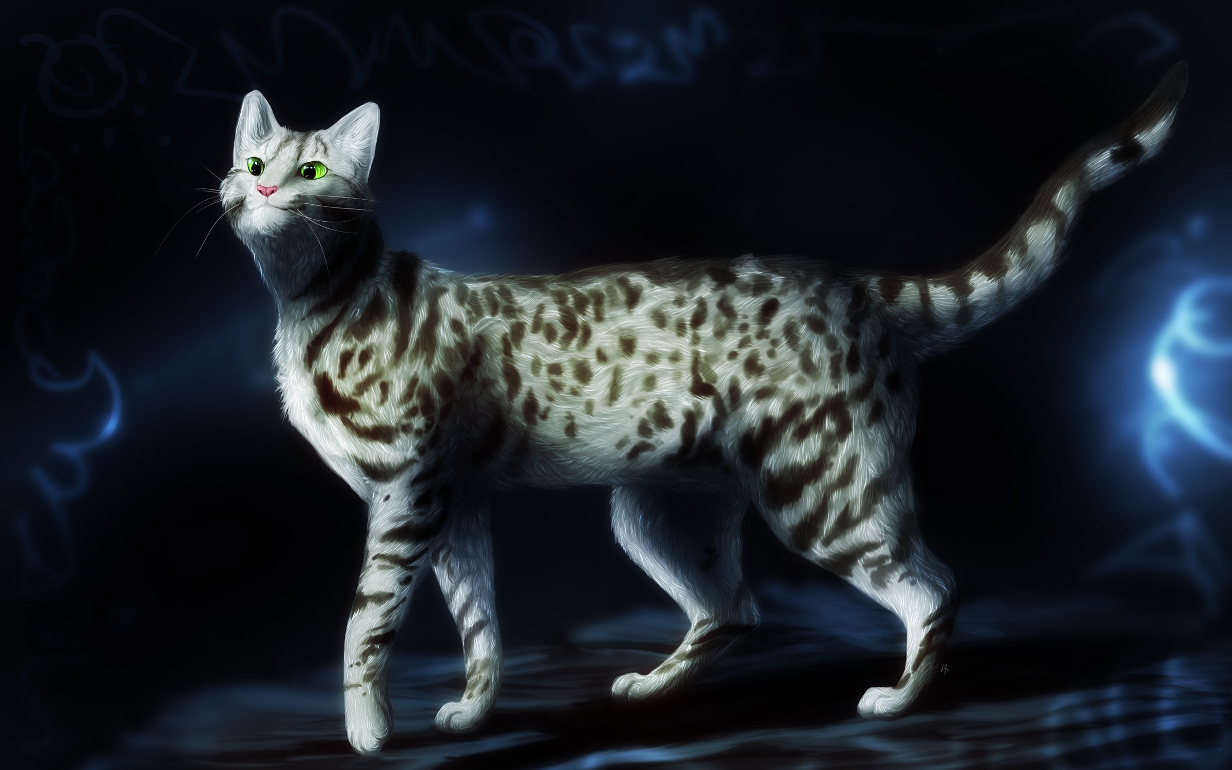 cats, Painting, Art, Animals Wallpaper