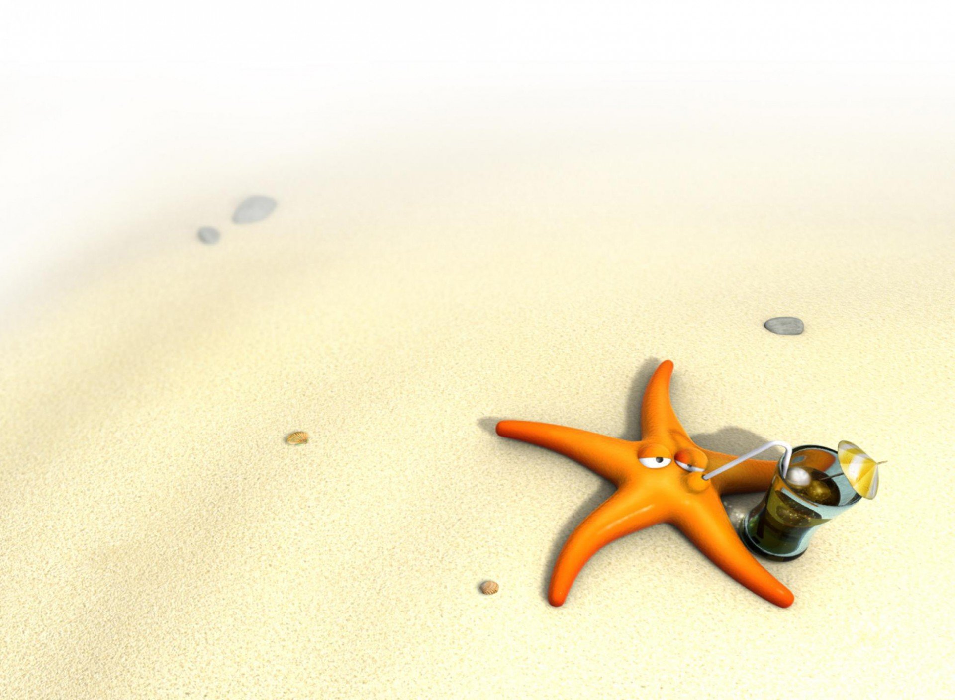 starfish, Ocean, Sea, Sealife, Fish, Bokeh Wallpaper