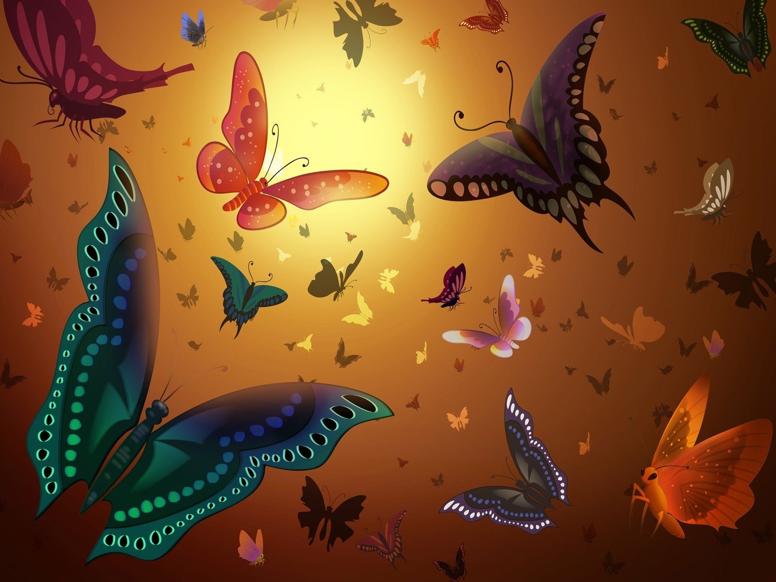 butterflies Wallpaper