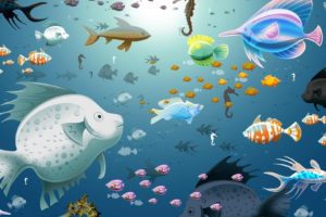 underwater, Fish, Fishes, Tropical, Ocean, Sea