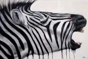 zebra, Psychedelic, Zebras, Pattern, Painting
