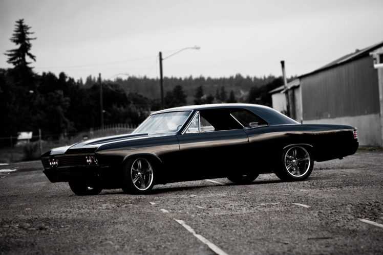 chevrolet, Chevelle, Ss, 1967, Chevy, Hot rod, Muscle car, Classic car, Custom HD Wallpaper Desktop Background