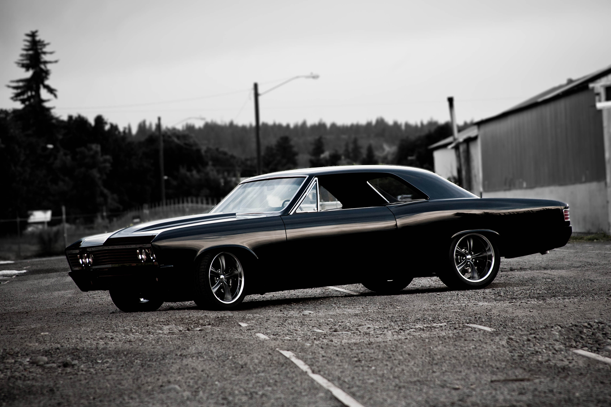 chevrolet, Chevelle, Ss, 1967, Chevy, Hot rod, Muscle car, Classic car, Custom Wallpaper