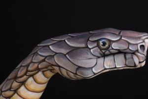 hands, Snakes, Black, Background, Body, Painting