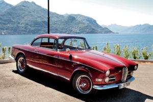 1956, Bmw, 503, Coupe, Retro, Vehicles, Cars, Auto, Old, Classic, Wheels, Red, Chrome, Scenic, Mountains, Hills, Lakes, Water, Ba