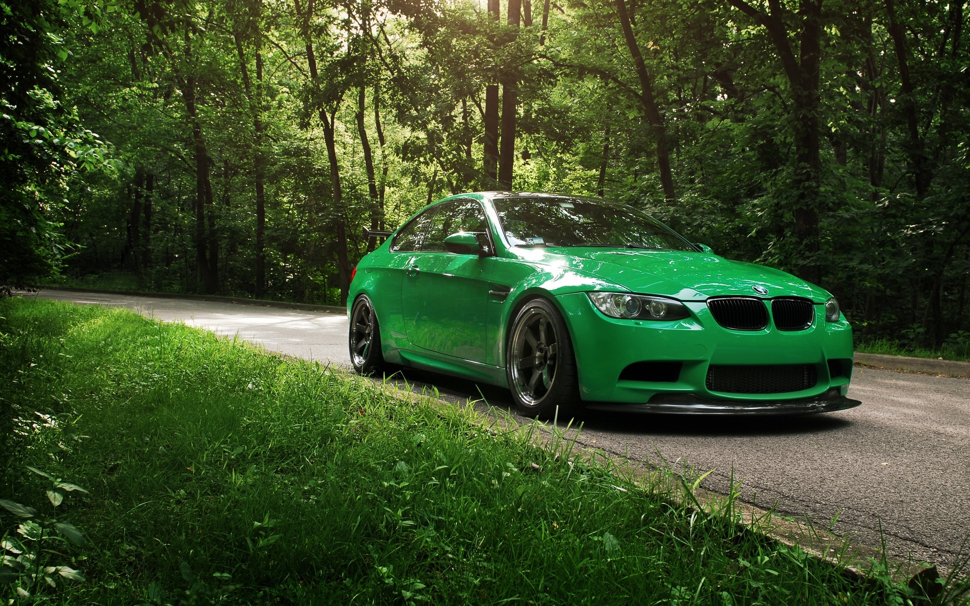 bmw, Vehicles, Cars, Auto, Tuning, Wheels, Roads, Trees, Forest, Nature, Grass, Green, Stance Wallpaper
