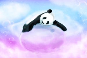 panda, Bear, Art, Children, Kids, Cute