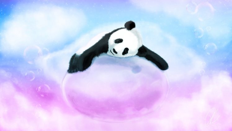panda, Bear, Art, Children, Kids, Cute Wallpapers HD / Desktop and Mobile  Backgrounds