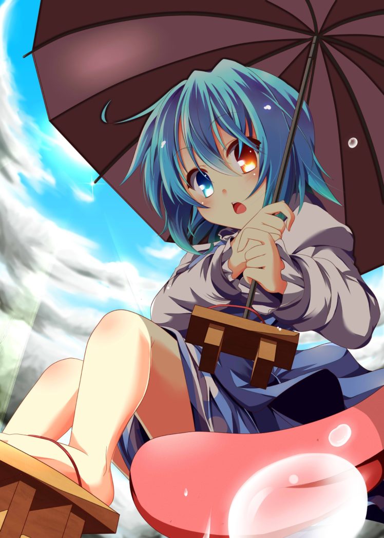 touhou, Tatara, Kogasa HD Wallpaper Desktop Background