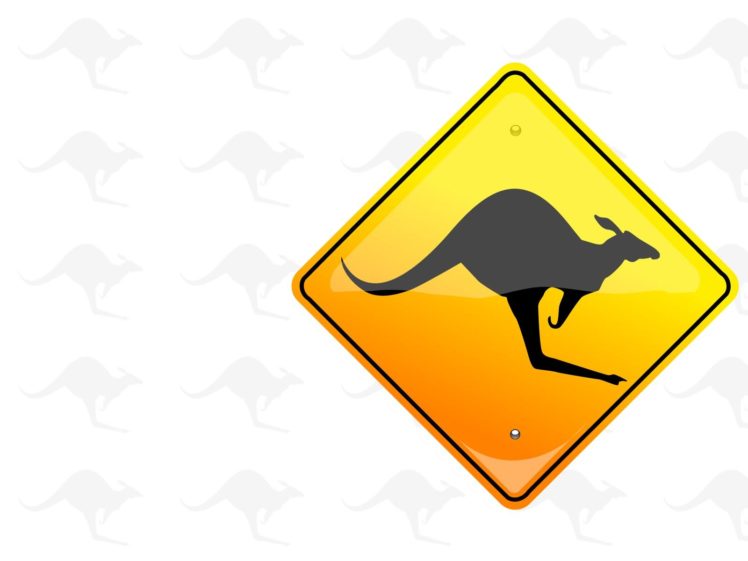 kangaroo, Marsupial, Sign HD Wallpaper Desktop Background