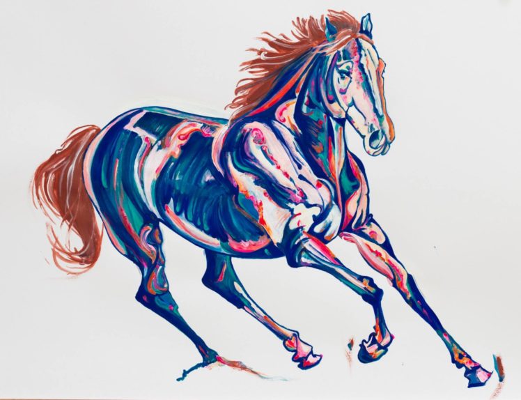 beauty, Horse, Art, Artist, Yaheya, Pasha, Painting, And039sapphire HD Wallpaper Desktop Background