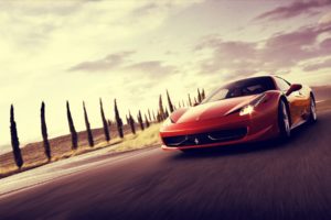 red, Cars, Ferrari, Vehicles, Ferrari, 458, Italia, Hdr, Photography