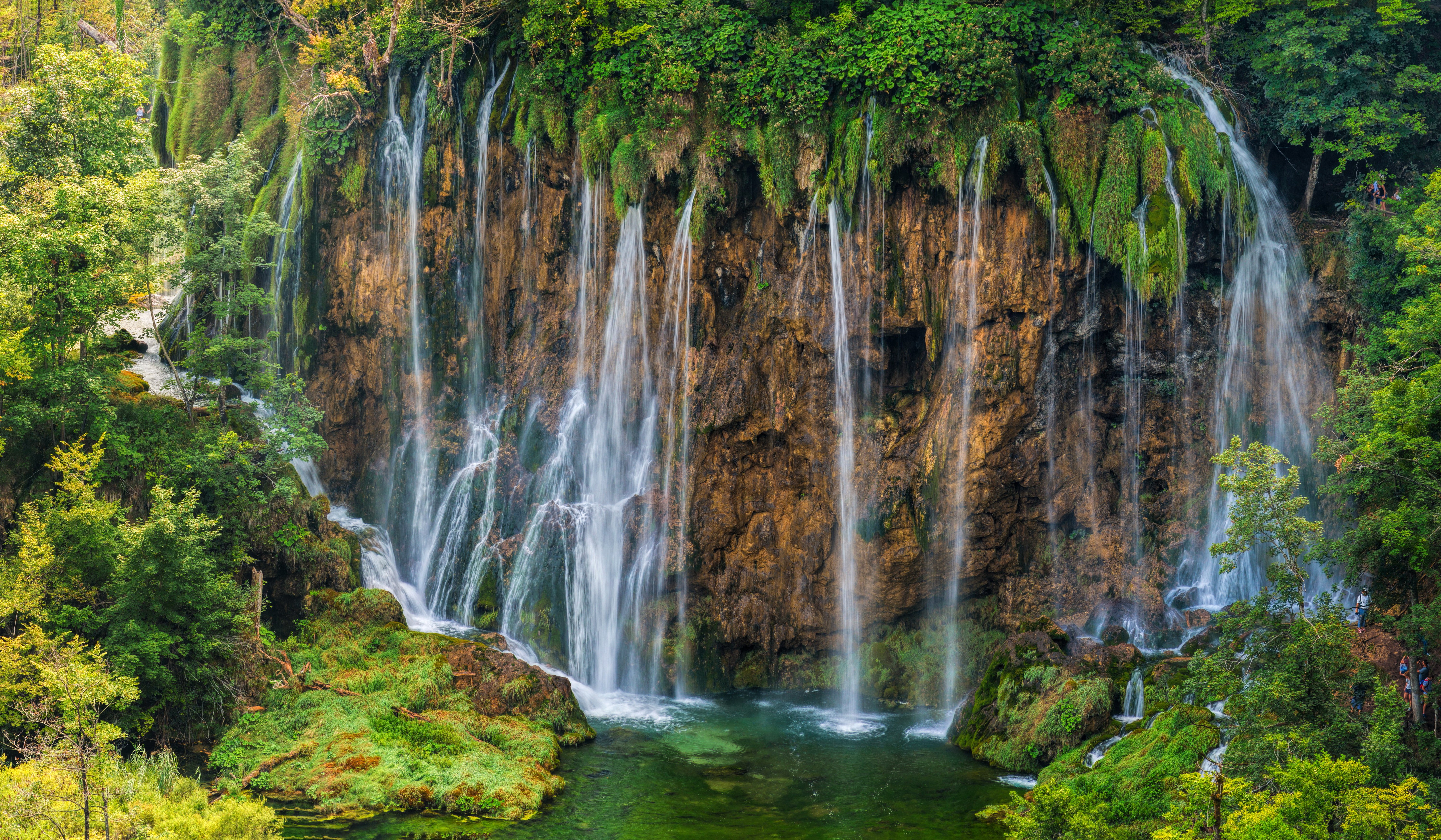 croatia, Parks, Waterfalls, Crag, Plitvice, National, Park, Nature, Wallpapers Wallpaper
