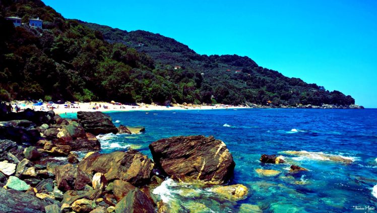 playa, Rocas, Mar, Naturaleza HD Wallpaper Desktop Background